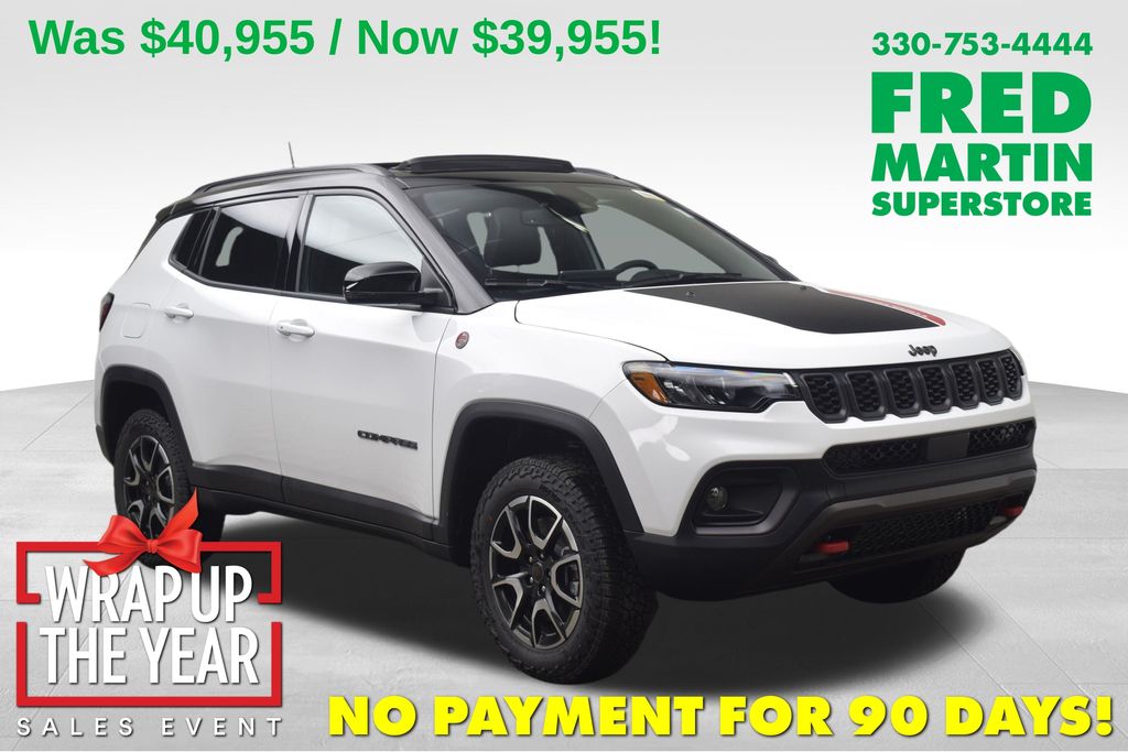 new 2026 Jeep Compass car, priced at $39,955