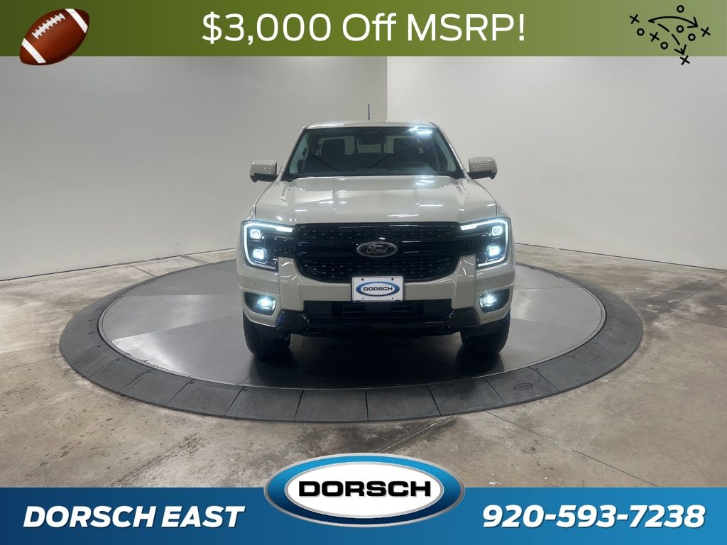 new 2025 Ford Ranger car, priced at $52,920