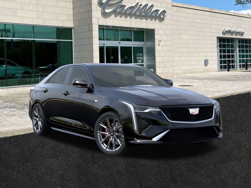 new 2025 Cadillac CT4 car, priced at $48,035