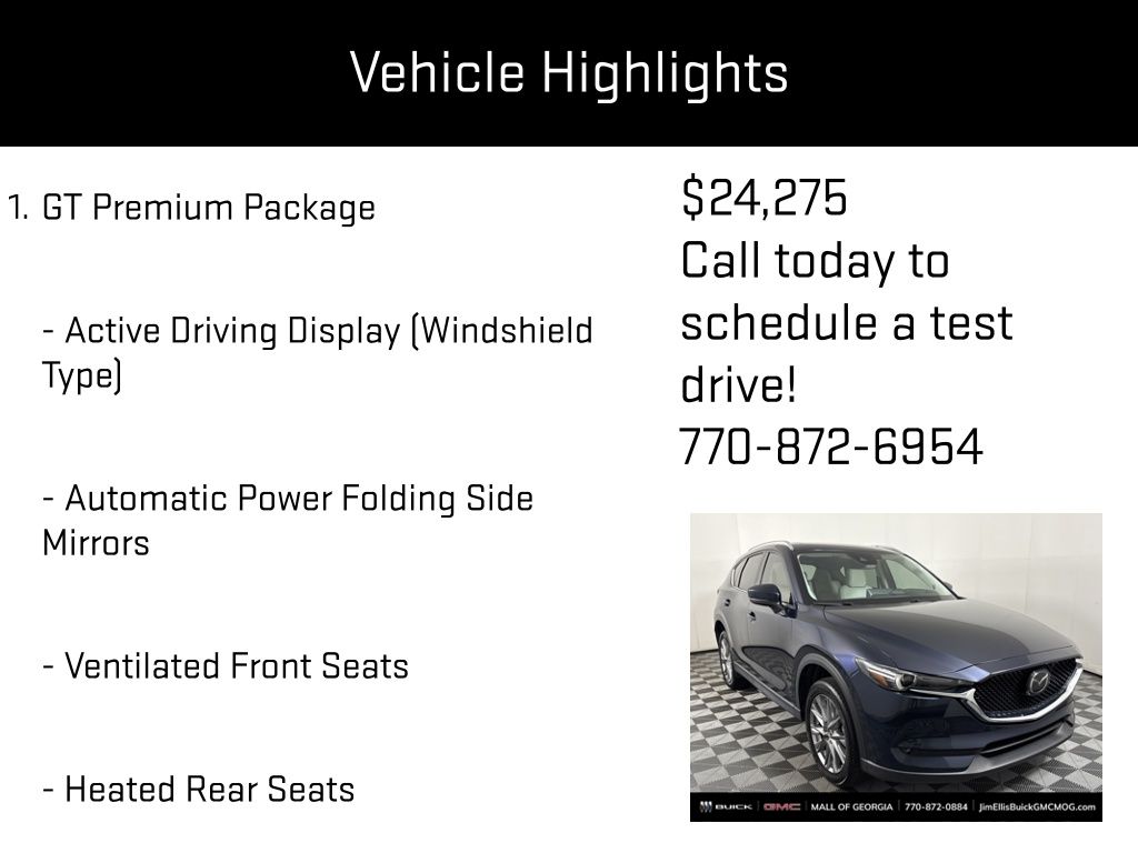 used 2021 Mazda CX-5 car, priced at $24,275