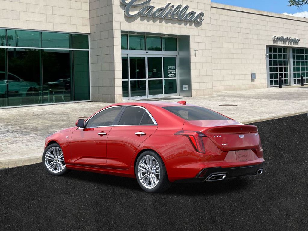 new 2025 Cadillac CT4 car, priced at $48,660