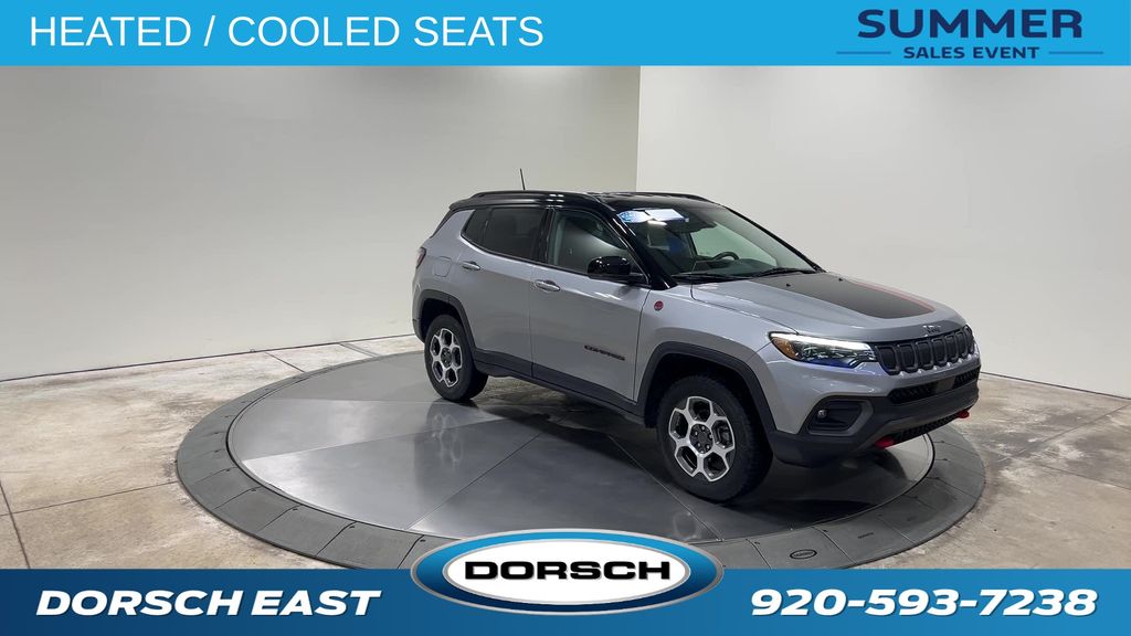 used 2022 Jeep Compass car, priced at $22,998