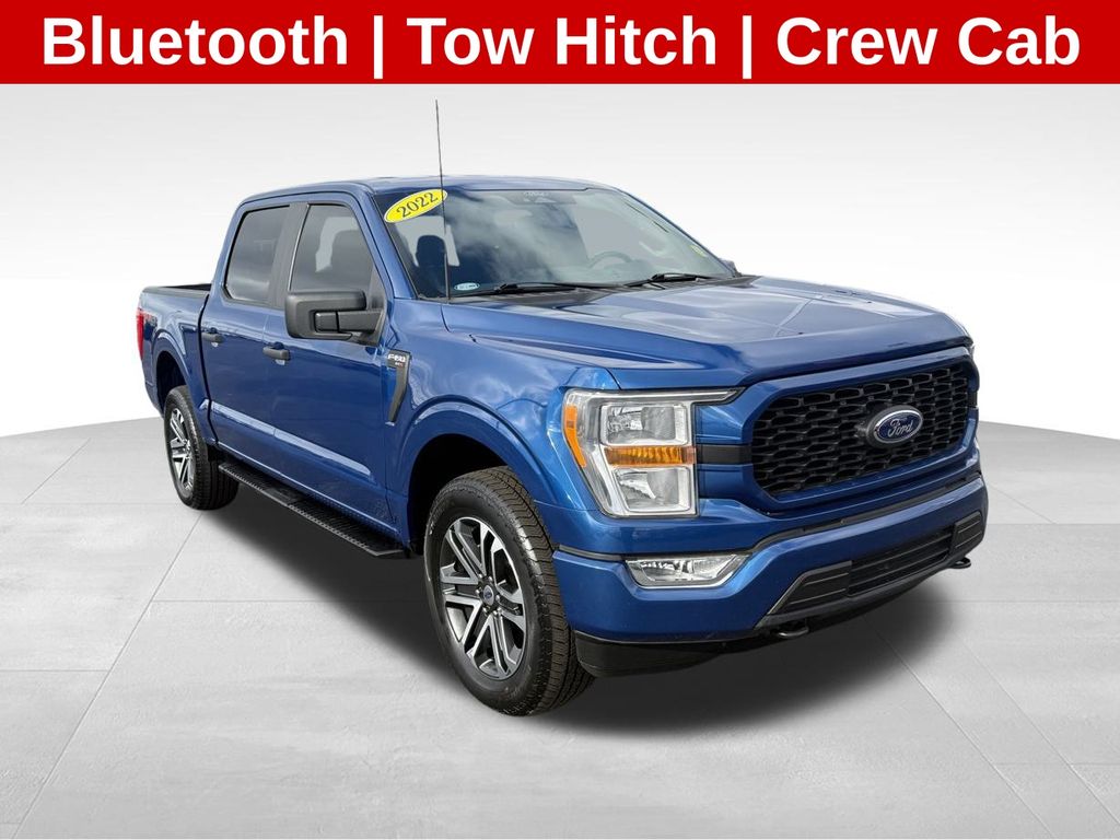 used 2022 Ford F-150 car, priced at $37,500