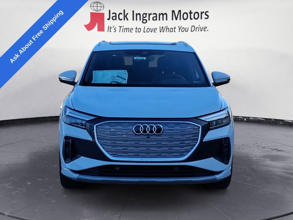 new 2025 Audi Q4 e-tron car, priced at $48,556