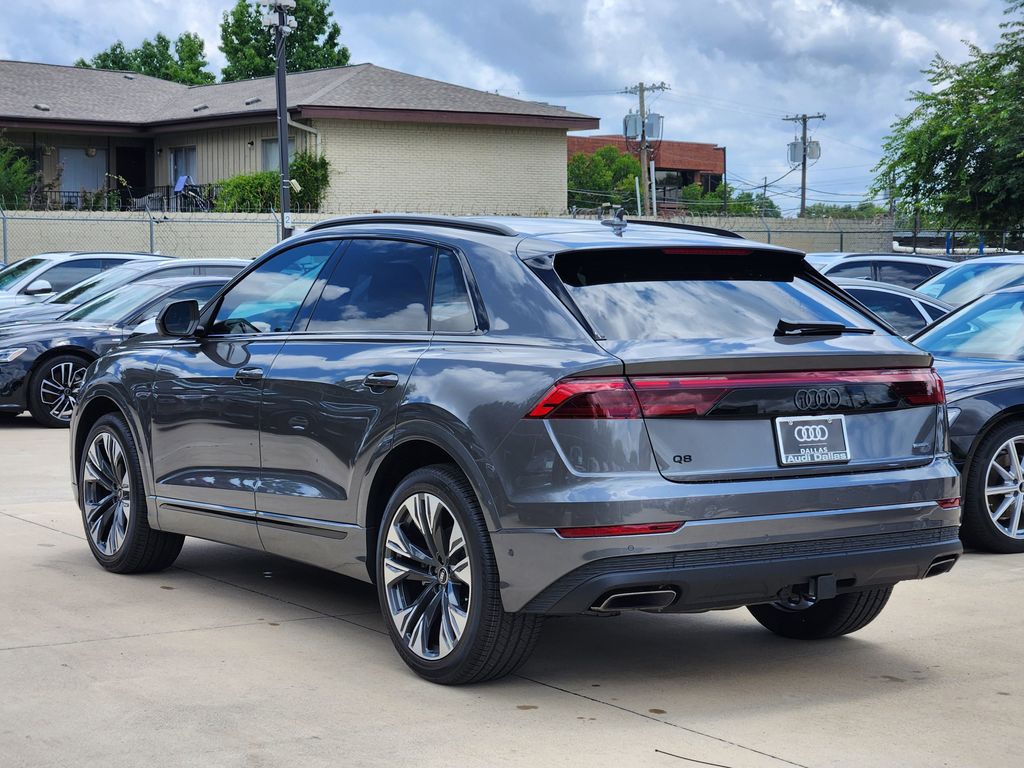new 2025 Audi Q8 car, priced at $85,965