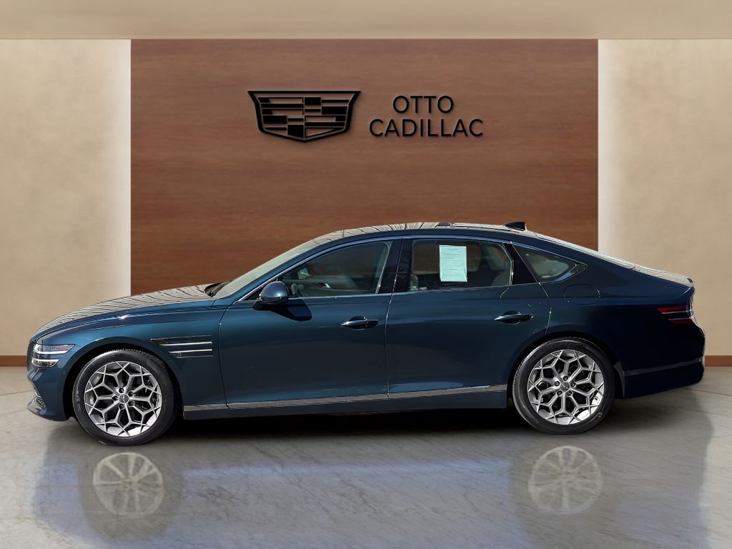 used 2022 Genesis G80 car, priced at $35,900