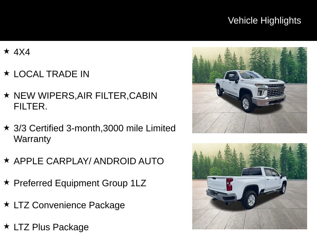 used 2021 Chevrolet Silverado 2500HD car, priced at $54,308