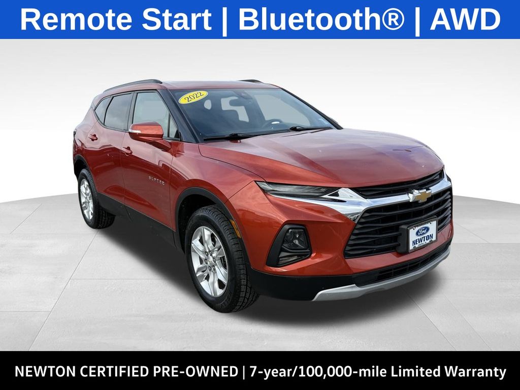 used 2022 Chevrolet Blazer car, priced at $26,177