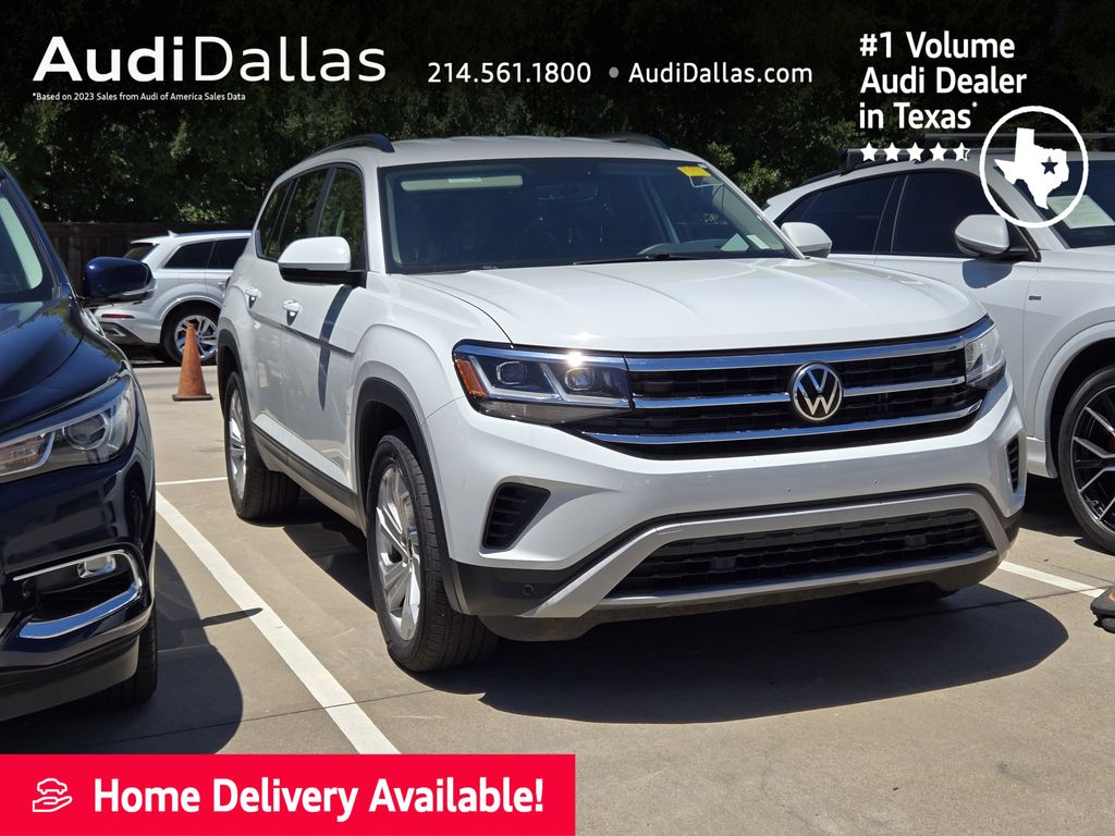 used 2021 Volkswagen Atlas car, priced at $26,931