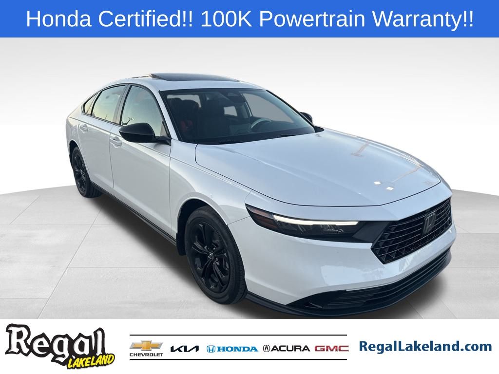 used 2025 Honda Accord car, priced at $30,591