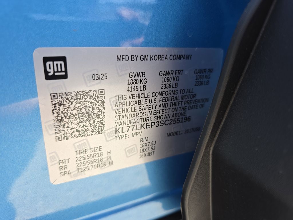 new 2025 Chevrolet Trax car, priced at $27,612
