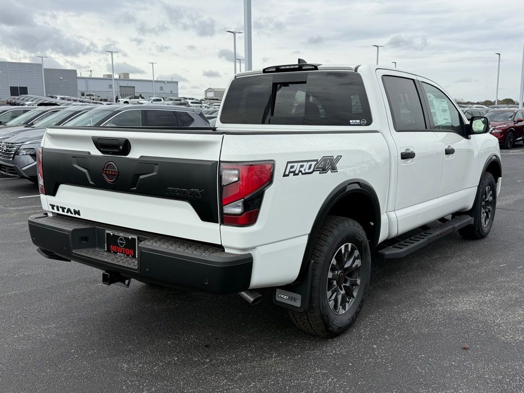 new 2024 Nissan Titan car, priced at $51,625