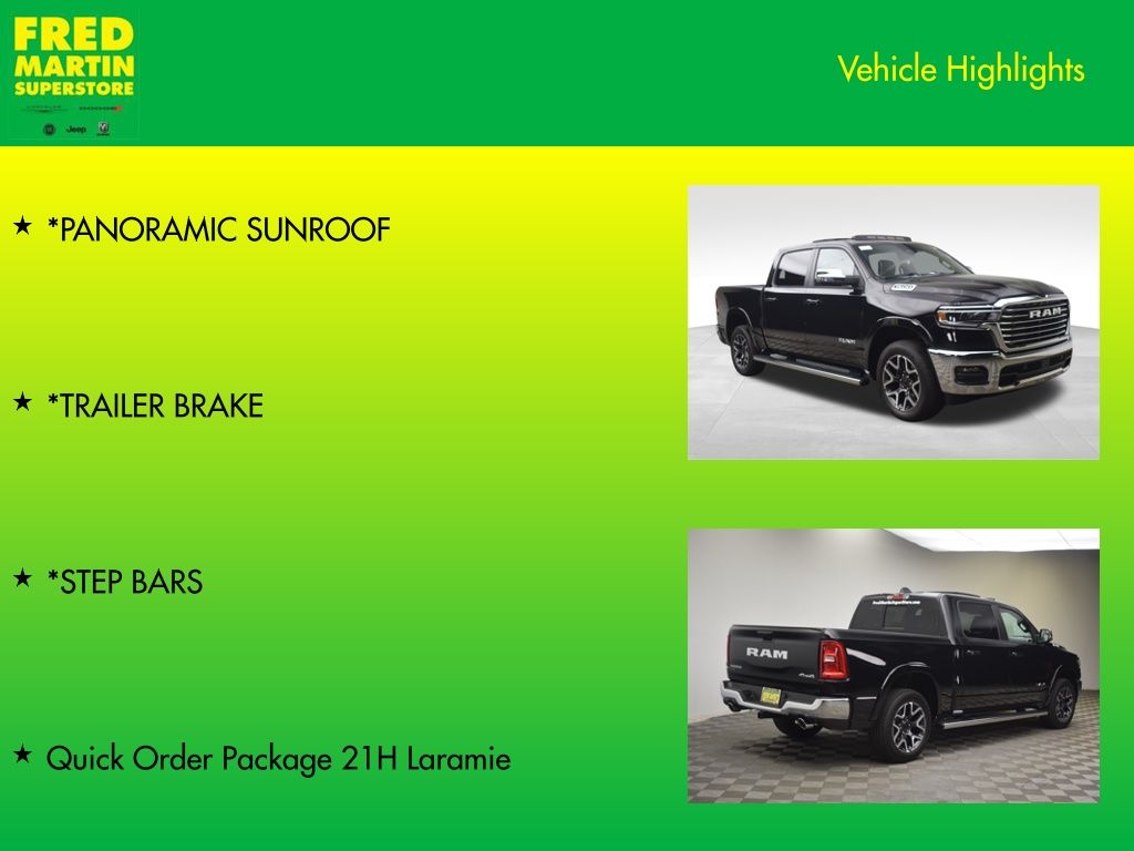 new 2026 Ram 1500 car, priced at $59,713
