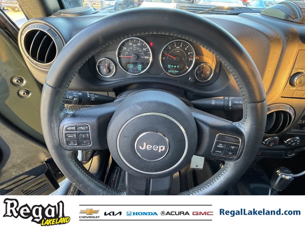 used 2015 Jeep Wrangler car, priced at $15,594