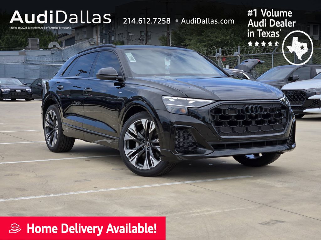 new 2025 Audi Q8 car, priced at $86,715