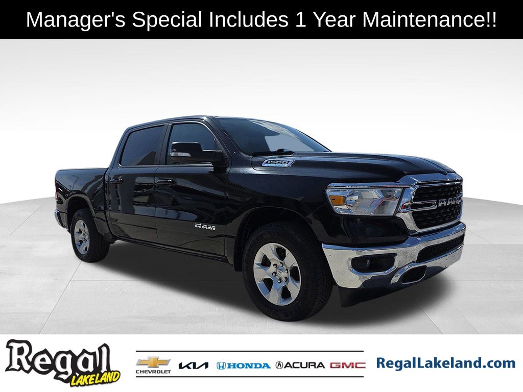 used 2022 Ram 1500 car, priced at $25,982