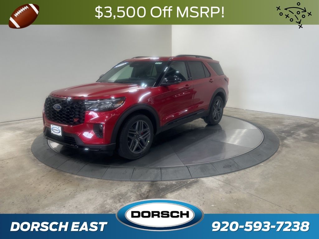 new 2025 Ford Explorer car, priced at $59,735