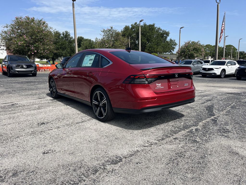 new 2025 Honda Accord Hybrid car, priced at $33,850