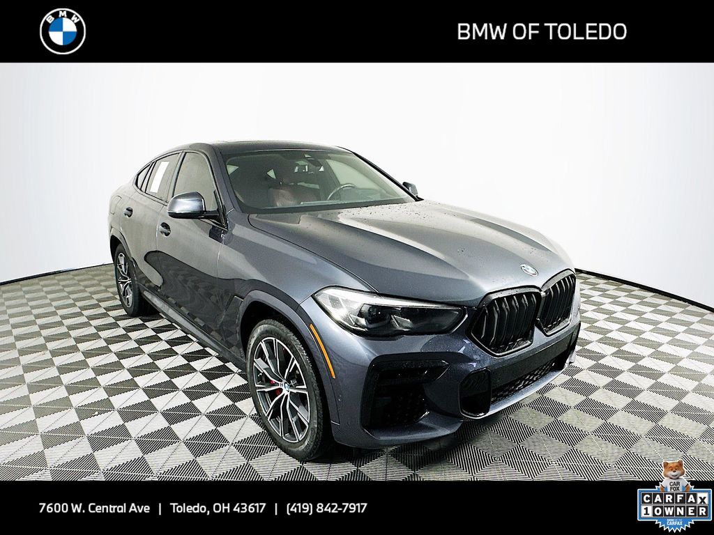 used 2022 BMW X6 car, priced at $52,499