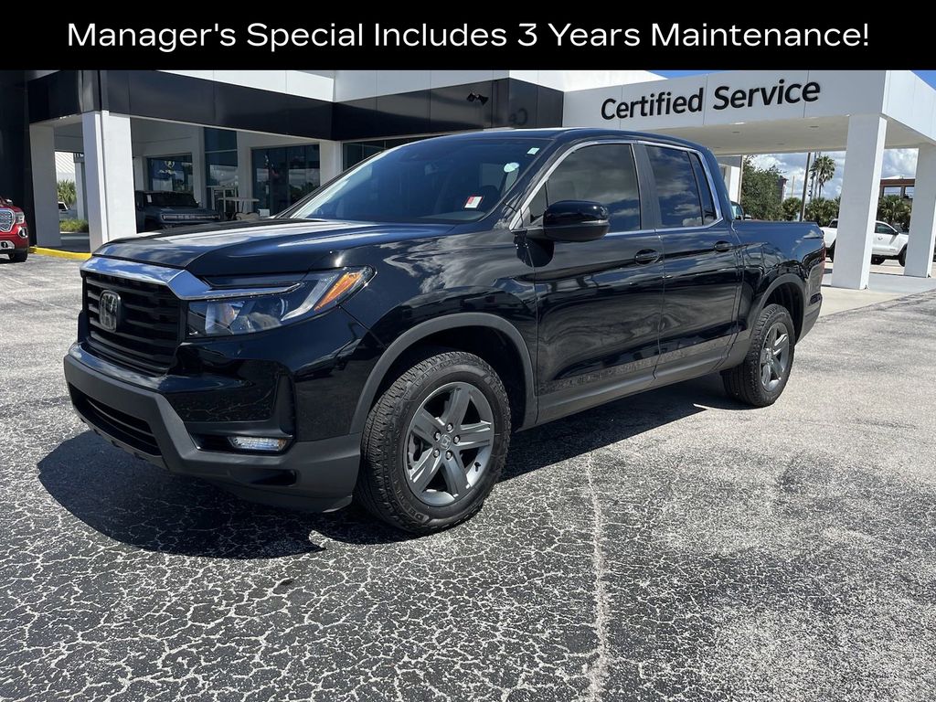 used 2023 Honda Ridgeline car, priced at $34,000