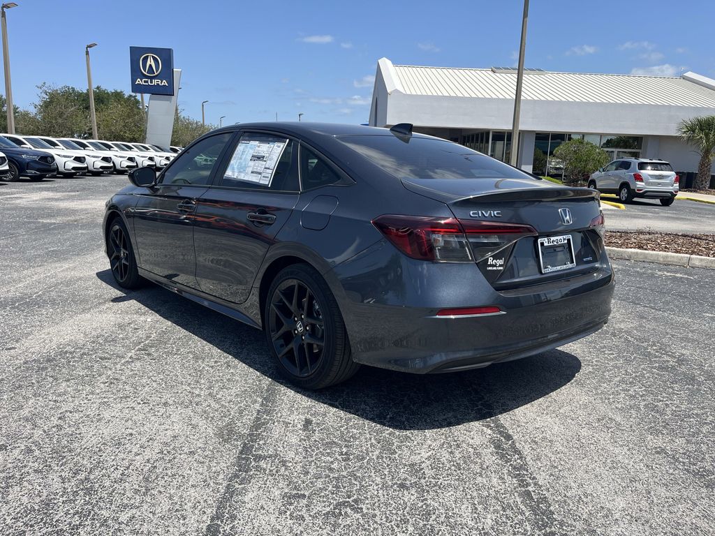 new 2025 Honda Civic Hybrid car, priced at $28,896