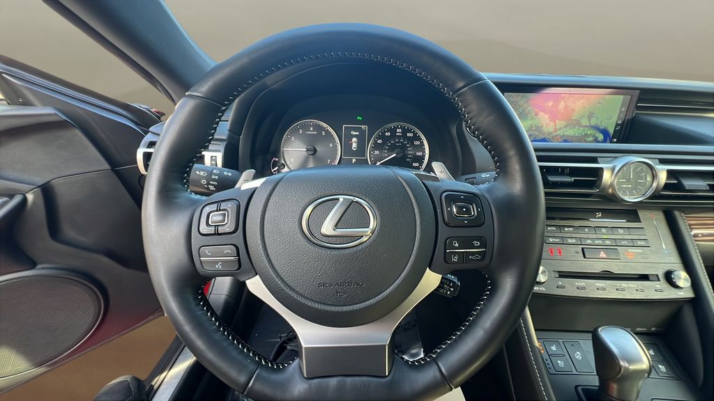 used 2022 Lexus RC car, priced at $38,800