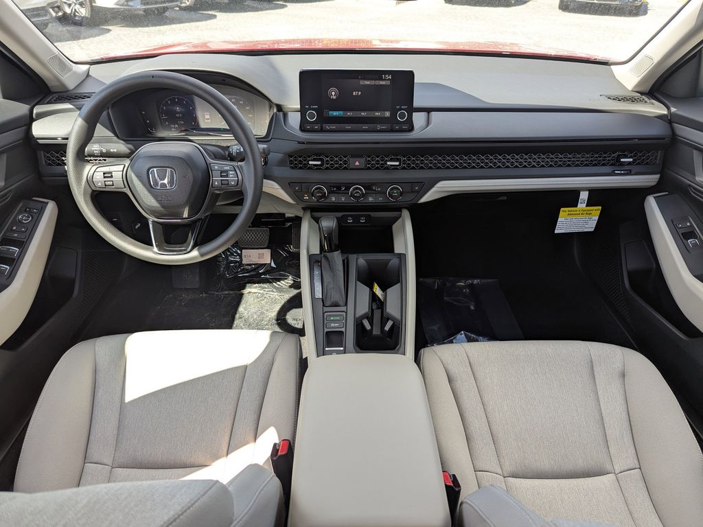 new 2025 Honda Accord car, priced at $30,878