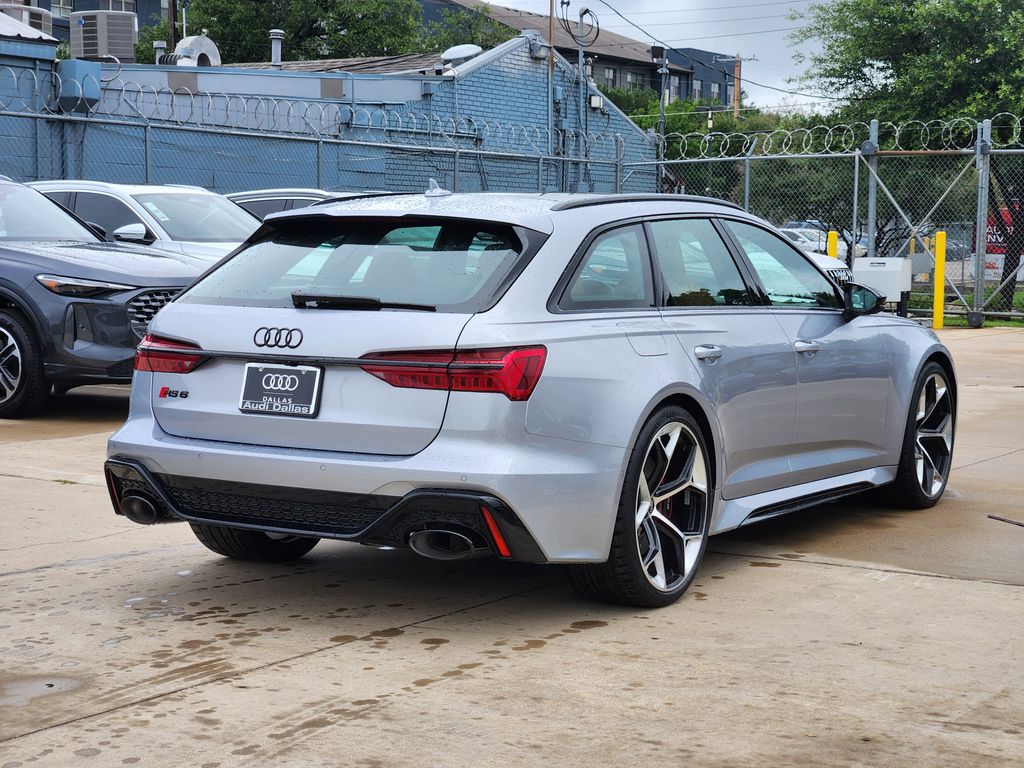new 2025 Audi RS 6 car, priced at $142,640