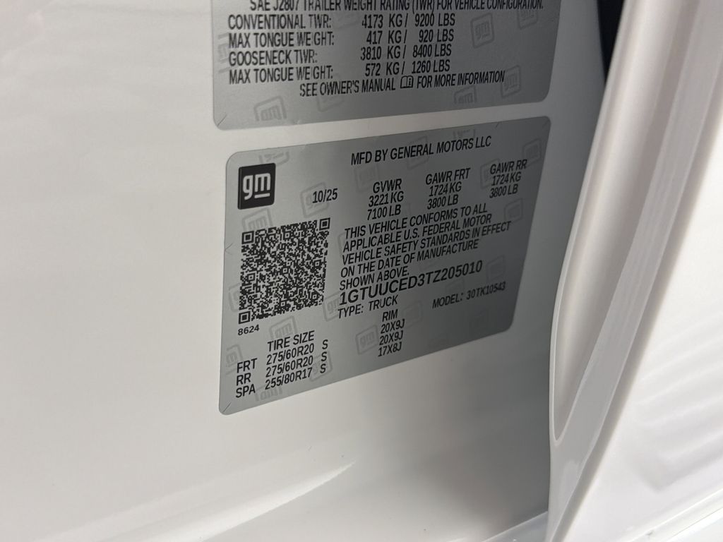 new 2026 GMC Sierra 1500 car, priced at $61,600