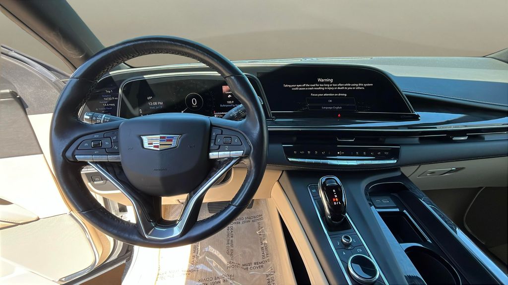 used 2021 Cadillac Escalade ESV car, priced at $68,500