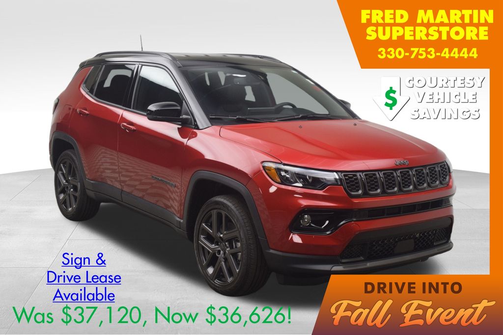 new 2026 Jeep Compass car, priced at $36,626