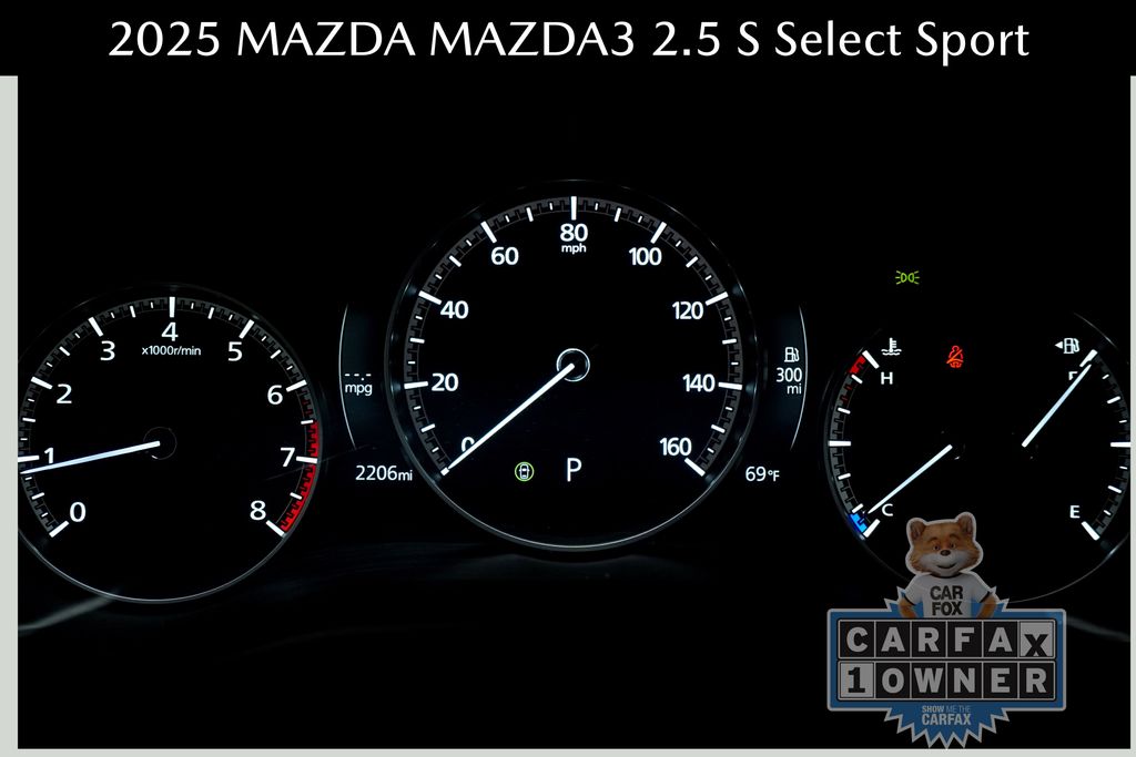 used 2025 Mazda Mazda3 car, priced at $25,990