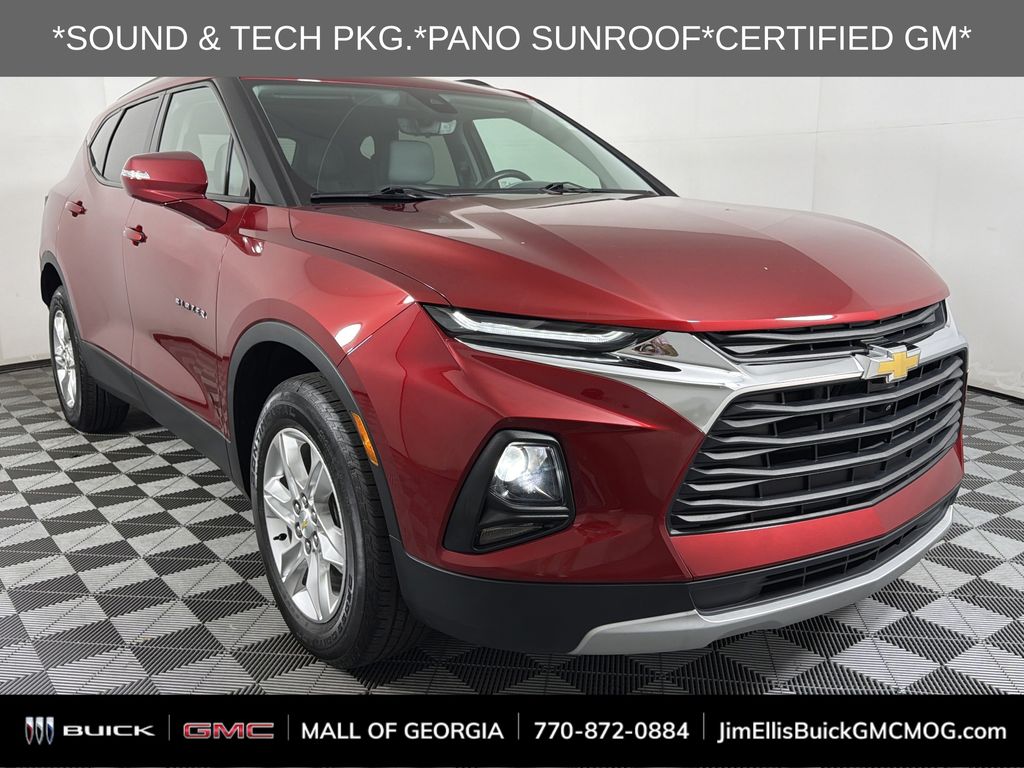 used 2022 Chevrolet Blazer car, priced at $28,777