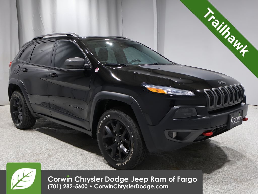 used 2018 Jeep Cherokee car, priced at $19,000