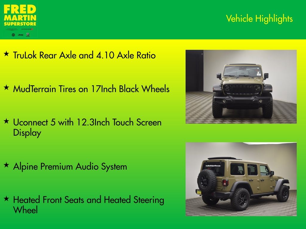 new 2026 Jeep Wrangler car, priced at $56,479