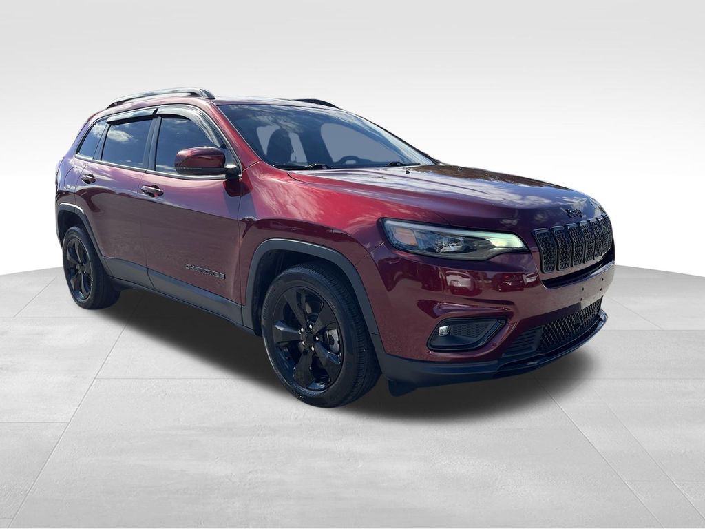 used 2021 Jeep Cherokee car, priced at $18,789