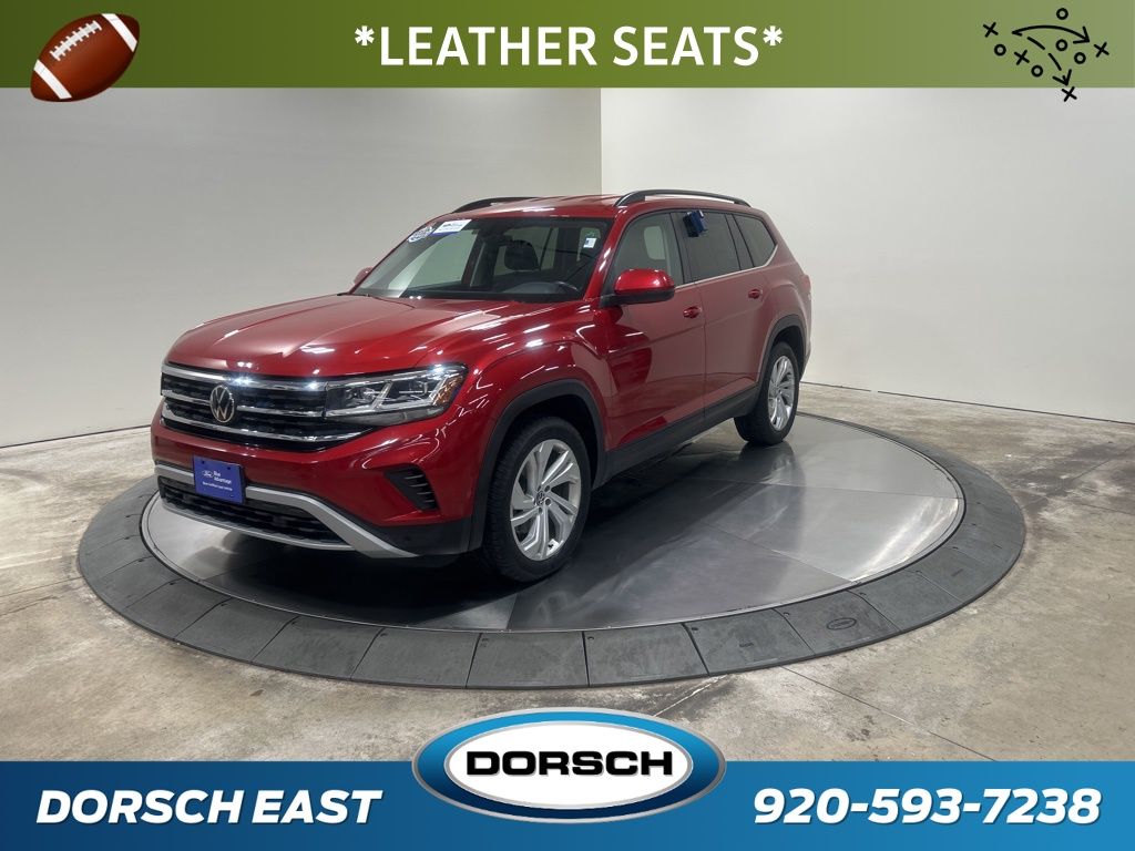 used 2021 Volkswagen Atlas car, priced at $21,496
