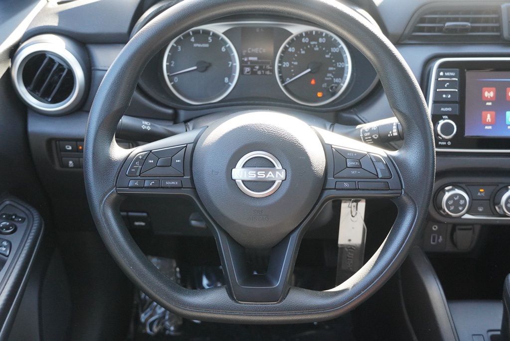 used 2023 Nissan Versa car, priced at $16,500