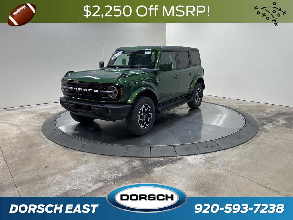 new 2025 Ford Bronco car, priced at $52,175