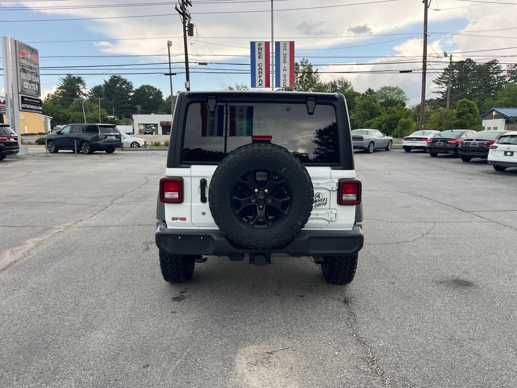 used 2022 Jeep Wrangler car, priced at $30,500