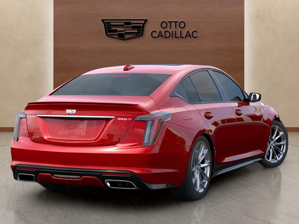 new 2025 Cadillac CT5 car, priced at $55,165