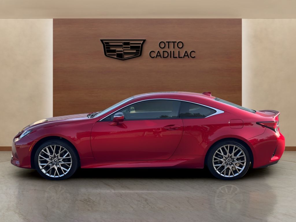 used 2022 Lexus RC car, priced at $38,800