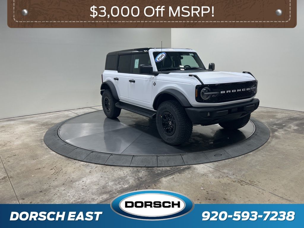 new 2025 Ford Bronco car, priced at $58,095