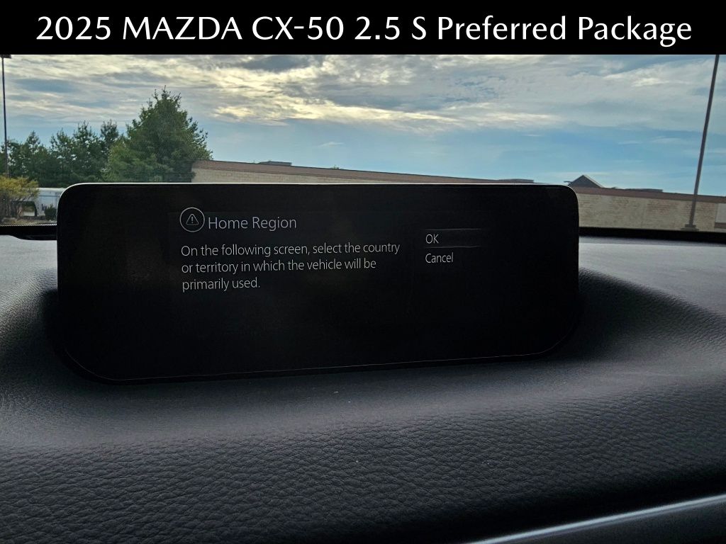 new 2025 Mazda CX-50 car, priced at $33,910