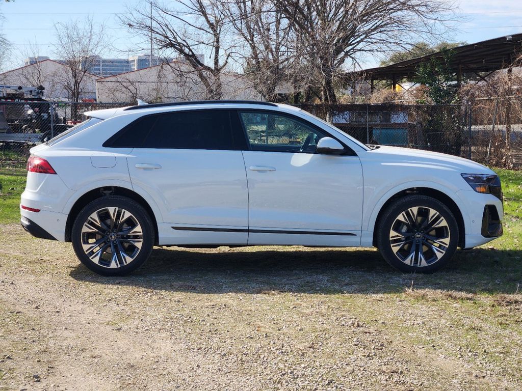 new 2025 Audi Q8 car, priced at $80,870