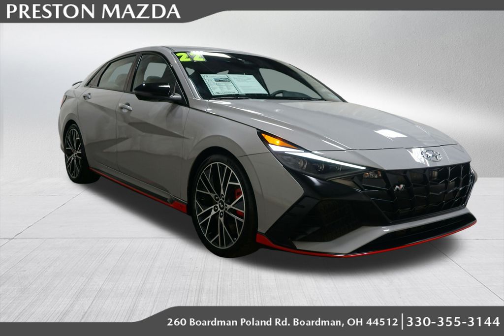 used 2022 Hyundai Elantra N car, priced at $27,632