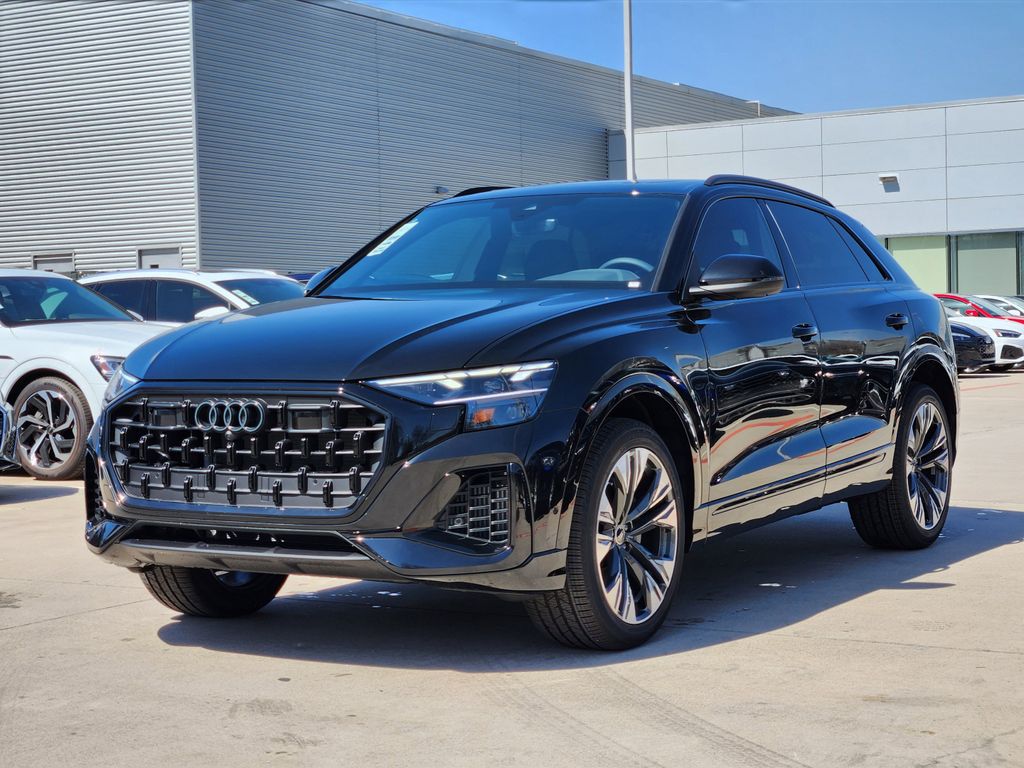 new 2025 Audi Q8 car, priced at $81,465