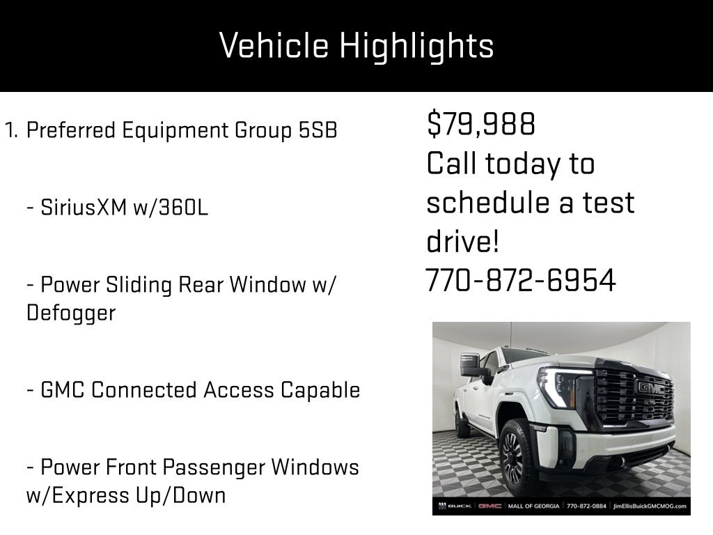 used 2024 GMC Sierra 2500HD car, priced at $79,988