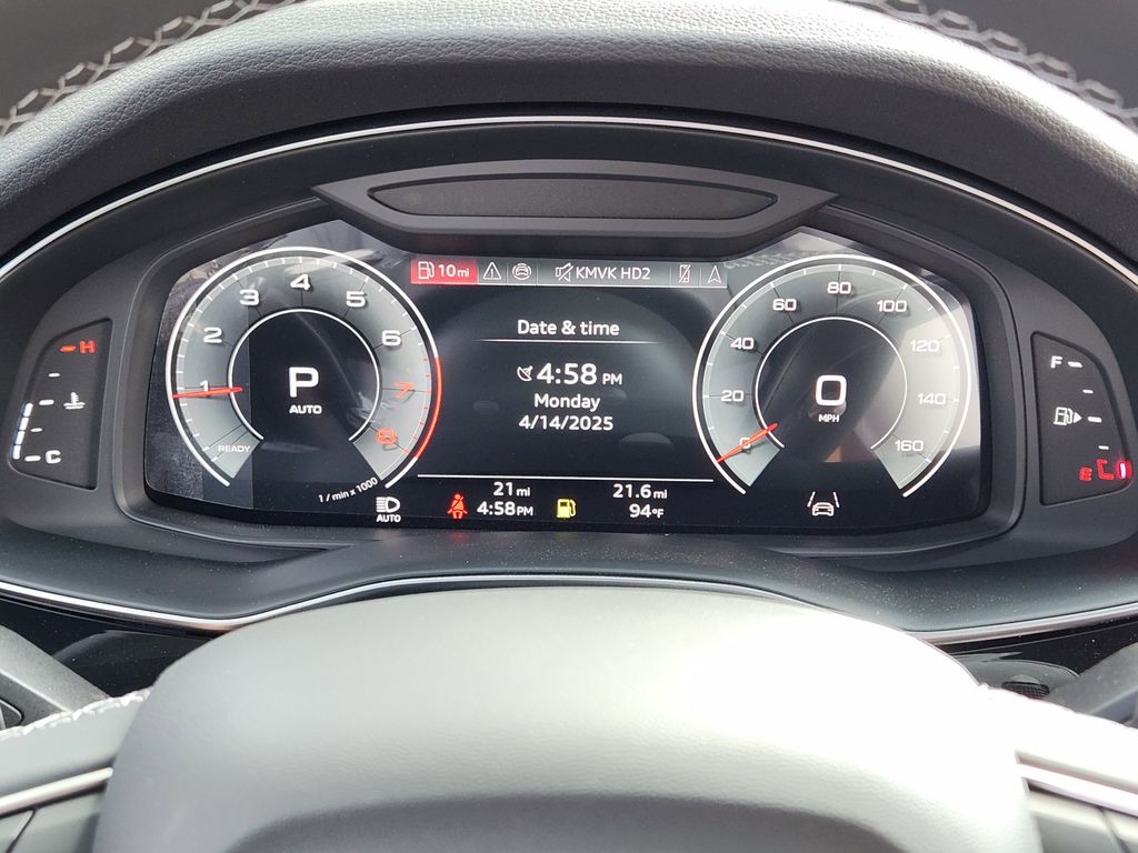 new 2025 Audi Q8 car, priced at $86,705