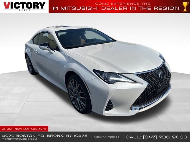 used 2022 Lexus RC car, priced at $32,295